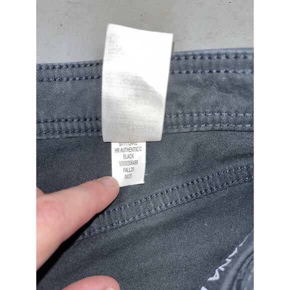 Banana Republic Black Pleated Pant, High Rise, Wide Leg, Size 10 dressy office - Picture 3 of 5